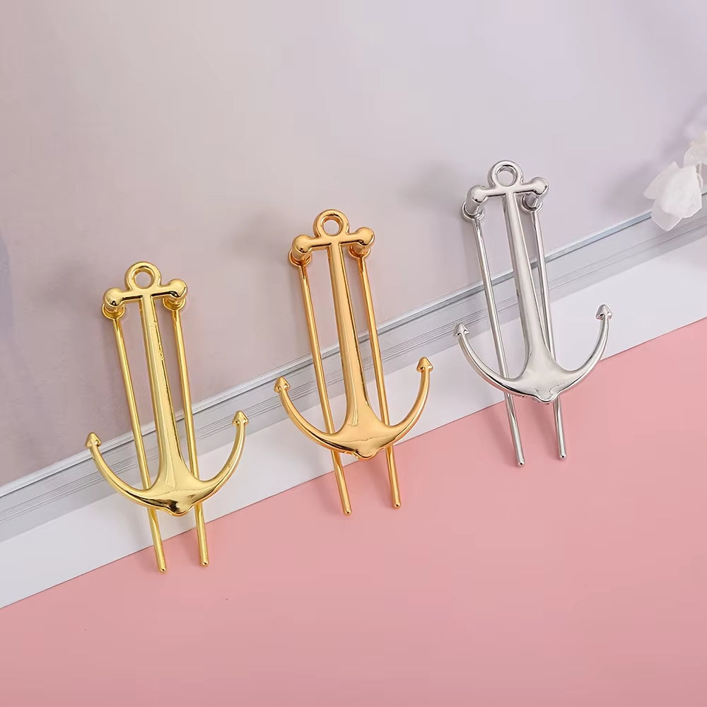 1 Piece Stylish Anchor Metal Bookmark - Durable Reader Page Holder, Perfect Gift or Office Accessory, School Office Supplies