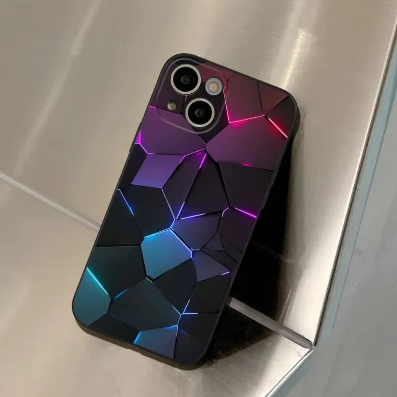 Car Carbon Fibre Phone Case for Iphone 16 15 14 11 12 Pro 8 7 15 plus 13 Pro MAX XR XS MINI SE 2020 Black Covers