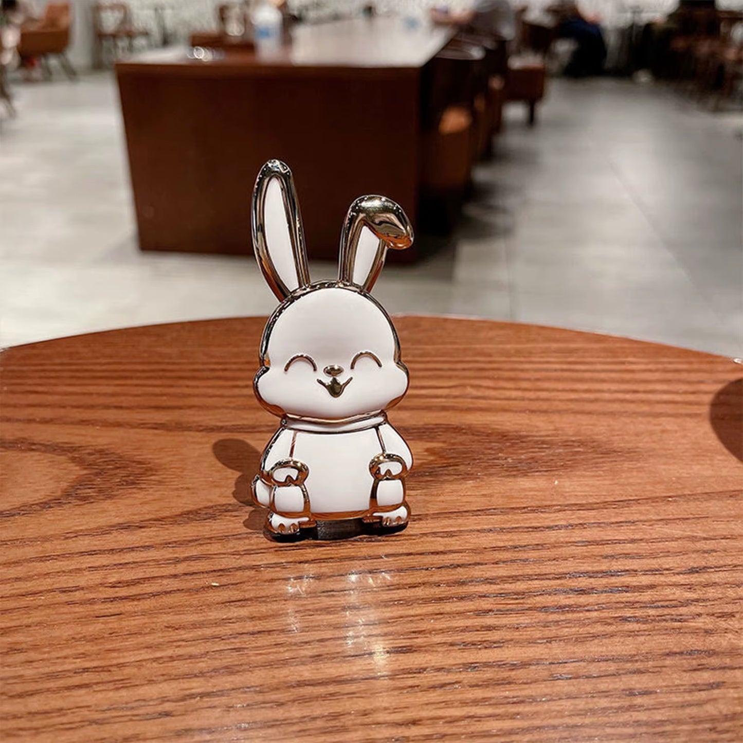 Foldable Bunny Phone Stand Portable Holder for All Mobile Phones Cute Desk Accessories Office Home Decor