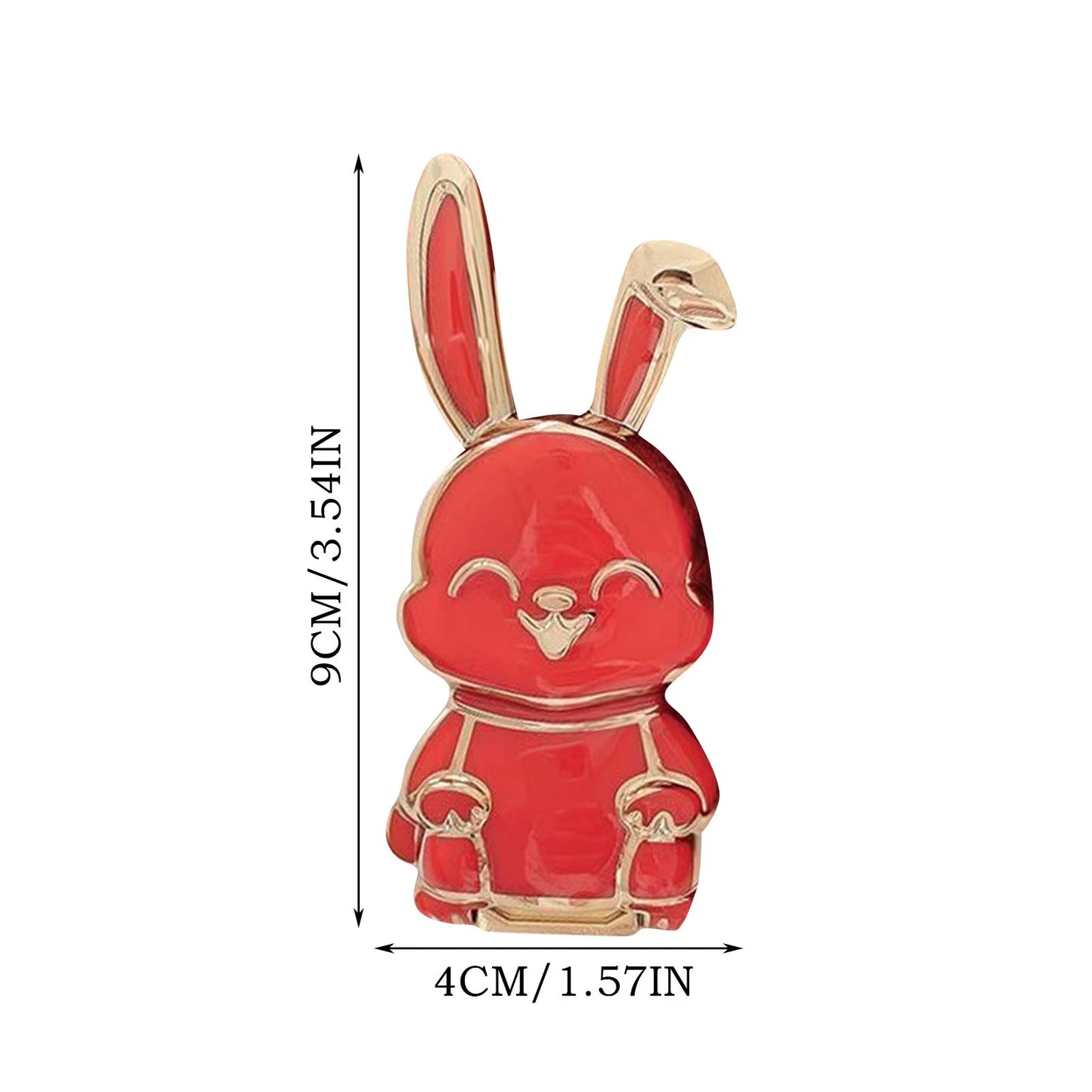 Foldable Bunny Phone Stand Portable Holder for All Mobile Phones Cute Desk Accessories Office Home Decor
