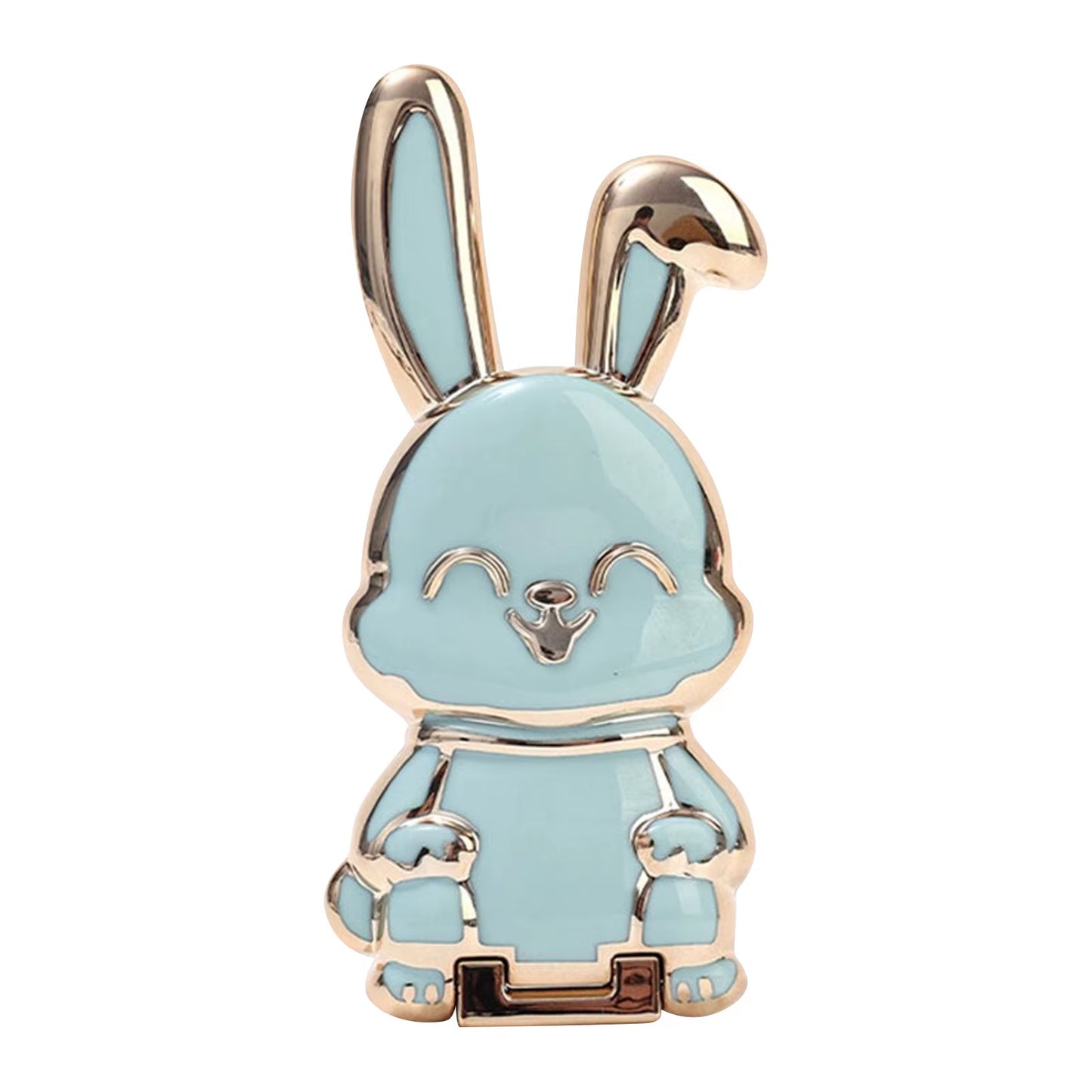Foldable Bunny Phone Stand Portable Holder for All Mobile Phones Cute Desk Accessories Office Home Decor