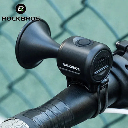 Bicycle Bell Bike Electronic Loud Horn Bell Safety Cycling Electric Bell IPX4 Waterproof Bicycle Warning Bell Ring